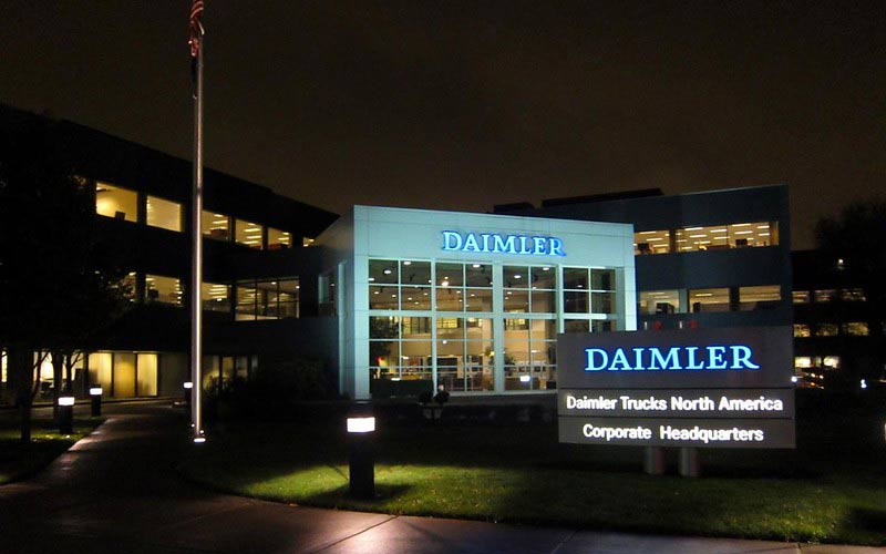 Daimler's revenue and market capitalization