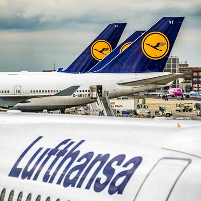 Lufthansa's market cap, dividends, sales and earnings in 2020